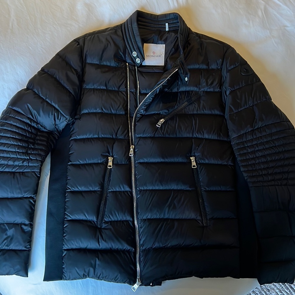Authentic Moncler black Size 3. Never worn.